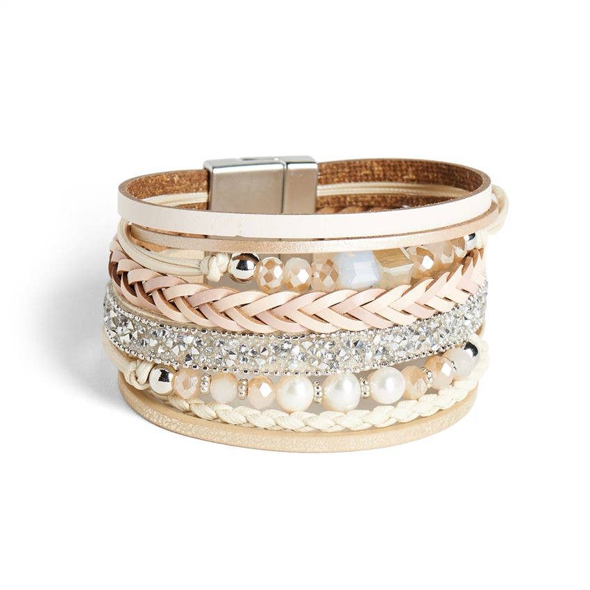 Roxy Square Magnetic Layer Bracelet